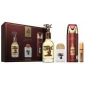 _8433013 Lattafa Perfumes Eternal Oud dovanų rinkinys EDP 100 ml, dezodorantas purškiklis 20