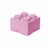 LEGO Storage Brick 4 šviesiai rožinė - RC40031738