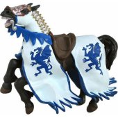 Figurka Papo Koń niebieskiego Króla Smoka (401372)