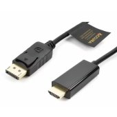 Cable DisplayPort - HDMI 3.0m Black