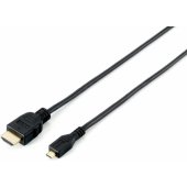 HDMI Micro į HDMI 1 m Juodas (119309)