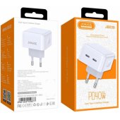JB039 PD 20W 2 x USB-C White