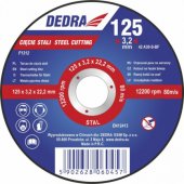 Dedra diskas 115x2.5x22.2mm plienui pjauti - F13013