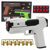 Toy Gun Foam Cartridges Ammunition Shells White
