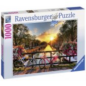 _7165216 Ravensburger puzzle 1000 pc Bicycles in Amsterdam