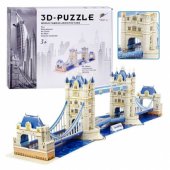 Jokomisiada Puzzle 3D Tower Bridge 120-elementów Puzzle przes
