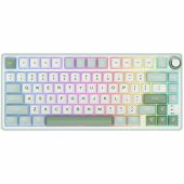 R75 RGB Sky Cyan laidinė klaviatūra 75%