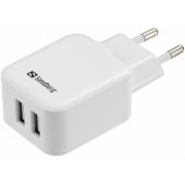 AC Charger Dual USB 2.4+1A EU