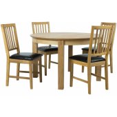 CHICAGO Round Table and 4 Chairs (19551)