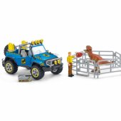 Schleich visureigis su dinozaurų forpostu, žaidimo figūrėlė