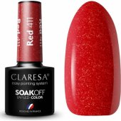 Claresa Claresa Soak Off UV/ LED Red hibridinis lakas 411 5g
