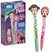 Idea Art Mini Pen Factory K-Pop Demon Hunters Mira and Zoey Clementoni