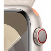 Watch Series 9 Cellular 45 mm žvaigždžių šviesos/ žvaigždžių šviesos sportinė apyrankė (Loop)