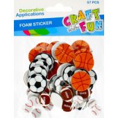 Craft with Fun dekoracija su pilkomis EVA putplasčio spyruoklėmis, 57 vnt. CF PBH 12/ 288