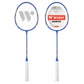 Wish Alumtec badmintono rakečių rinkinys: 4 raketės + 3 skraidukai + tinklas + linijos