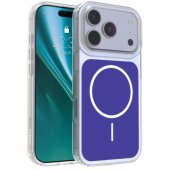 Hidden Pearl Epoxy Mag Case iPhone 17 Pro Blue