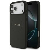 _8466373 Guess tekstūruotas auksinis „MagSafe“ dėklas iPhone 18 Pro Max /