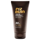 Piz Buin Tan & Protect įdegį stiprinantis apsauginis losjonas nuo saulės SPF 30 150