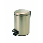 Potty pedalinė šiukšliadėžė 3 l, auksinė