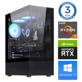 Ryzen 7 5700X 32GB 1TB SSD+2TB RTX3050 6GB Win11Home