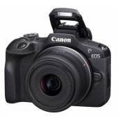 EOS R100 + RF-S 18-45mm + RF 75-300mm Black