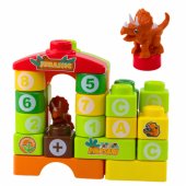 _7905378 Edukacinis konstruktorius kuprinėje, dinozaurai, Numbe