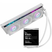 ROG STRIX LC IV 360 ARGB LCD vandens aušinimas, baltas