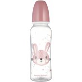 Standard Narrow Neck Bottle 250 ml CUTE ANIMALS 11/ 841 Pink