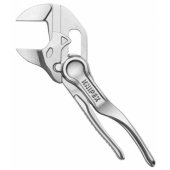 KNIPEX replinis raktas XS (chromuotas, reguliuojamas 10 padėčių)