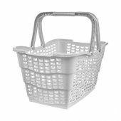 Basket Alma Grey 40x29x23cm 15L