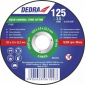 Dedra 230x3.2x22.2mm stone cutting disc - F1355
