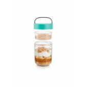 Jar To Go, 400 ml Turquoise