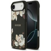Grained Flowers Classic Logo MagSafe Case iPhone Air Black
