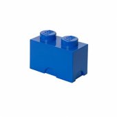 Room Copenhagen LEGO Storage Brick 2, mėlyna - RC40021731