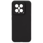 „Xiaomi 14 Pro“ Premium švelnaus prisilietimo silikoninis dėklas, juodas