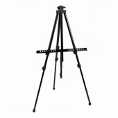 Metal Outdoor Painting Easel, Tripod, Adjustable, Black Case, 158CM