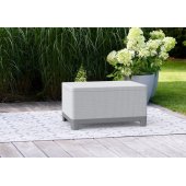 Scandi Storage Table Light Grey