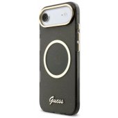 IML Glitter Script Strap MagSafe Case iPhone Air Black