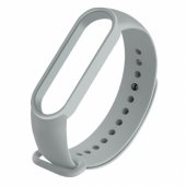 Wave band for Xiaomi Mi Band 3 / Mi Band 4 gray