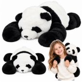 Black and White Plush Panda Cuddly Toy with Long Arms (60cm)