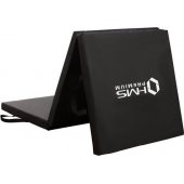 HMS Gymnastic mattress 3-section MGS02 180 cm x 60 cm x 5 cm black