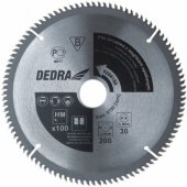 Dedra Circular saw for aluminum 250x30mm 100z. - H250100