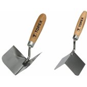 Topex Inside stucco trowel 85x60mm stainless steel - 13A83