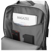 Business Casual Backpack Gray