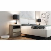Topeshop Szafka nocna malwa m1 sonoma