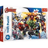 Trefl dėlionė, 100 detalių, Power of the Avengers Marvel 16431 Trefl