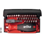 Wiha Collector Standard bit set, 25mm, 32-piece, black/ red, 1/ 4", with