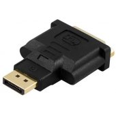 Adapteris DisplayPort / DVI-D juodas