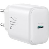 JR-TCF20 USB-C PD 20W + USB-C 1m White