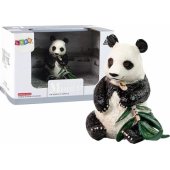 LeanToys kolekcinė figūrėlė, didžioji panda su bambuku